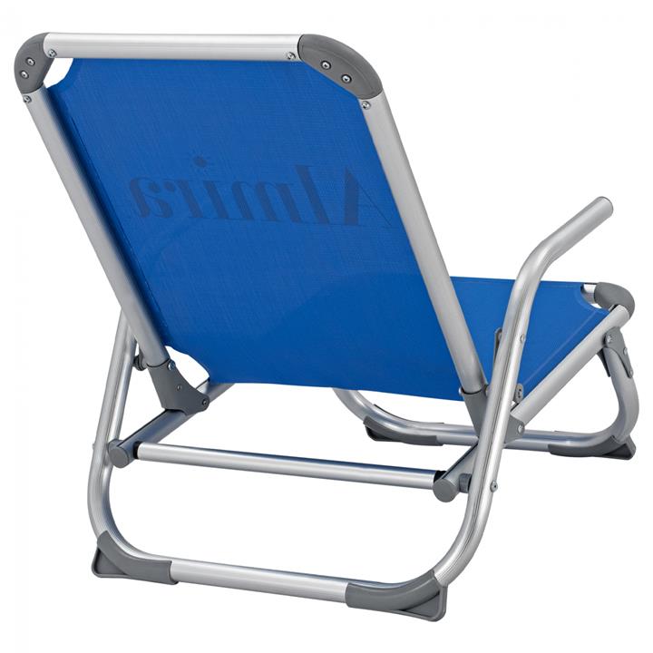Chair for the beach HM5053.01 Heavy type Blue Aluminum 56x70x66 cm.