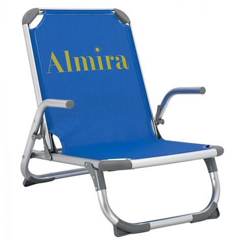 Chair for the beach HM5053.01 Heavy type Blue Aluminum 56x70x66 cm.