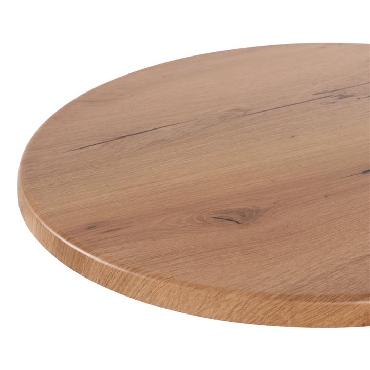 TABLETOP ROUND HM5227.14 WERZALIT 4680 Φ60 IN NATURAL WOOD COLOR