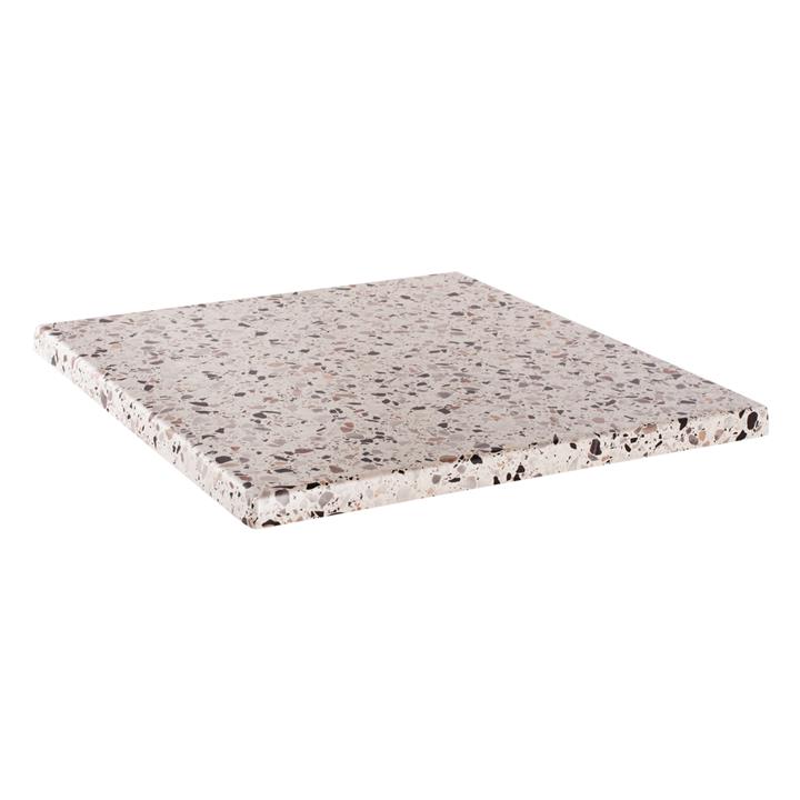 TABLETOP SQUARE HM5229.16 WERZALIT 60X60cm. TERRAZZO 5766