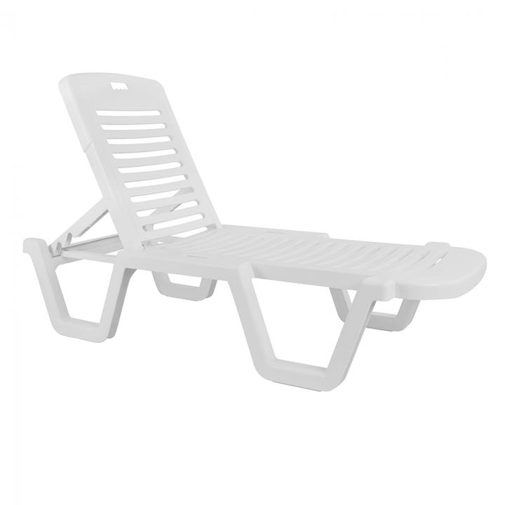 Sunbed Beach Plastic Reclining Relax 70x190x36cm