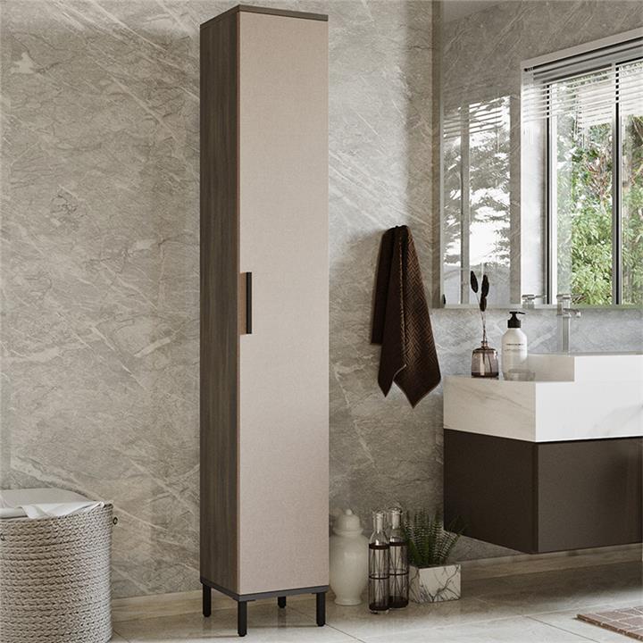Cabinet-column Aurelius pakoworld anthracite-mocha 29.5x29.5x183.6cm