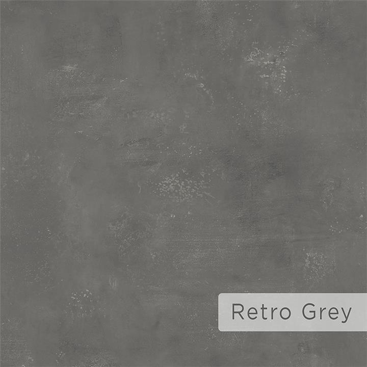 Nightstand Johana pakoworld black-gray antique 45x40x50cm