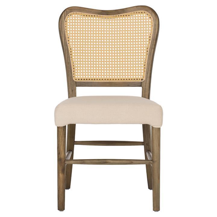 ΚΑΡΕΚΛΑ ΤΟΟΝ ΞΥΛΟ RATTAN ΥΦΑΣΜΑ HM9406.04 47x52x91,5Υεκ.