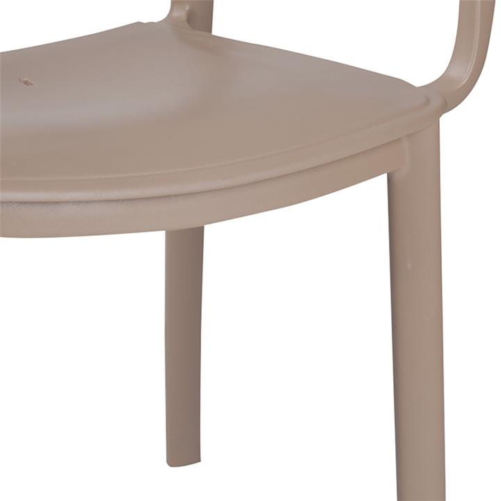 Armchair Frontline pakoworld PP color cappucino