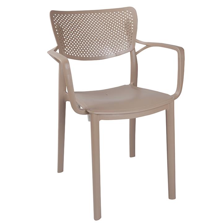 Armchair Frontline pakoworld PP color cappucino