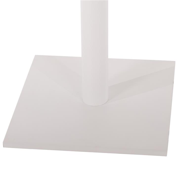 BASE FOR TABLE HM475.02 ALUMINUM MATTE WHITE-48x48cm CROSS- 45Χ45Χ73Hcm.