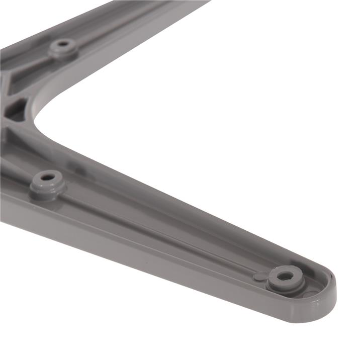BASE FOR TABLE HM475.02 ALUMINUM MATTE WHITE-48x48cm CROSS- 45Χ45Χ73Hcm.