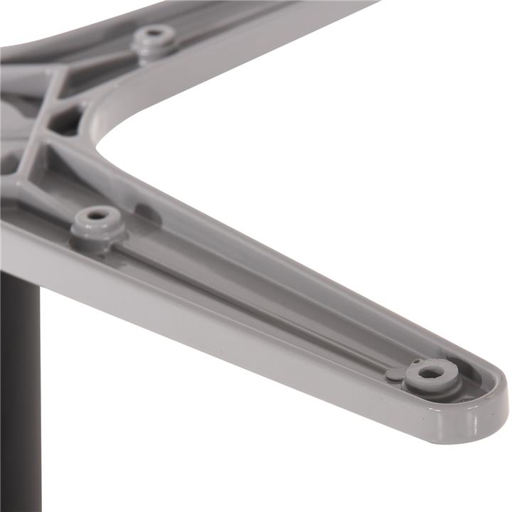 BASE FOR TABLE HM475.20 ALUMINUM GREY-48x48cm CROSS- 45Χ45Χ73Hcm.