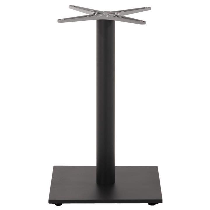 BASE FOR TABLE HM475.20 ALUMINUM GREY-48x48cm CROSS- 45Χ45Χ73Hcm.