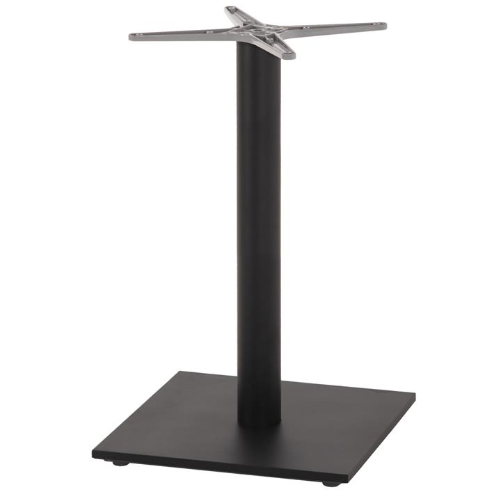 BASE FOR TABLE HM475.20 ALUMINUM GREY-48x48cm CROSS- 45Χ45Χ73Hcm.