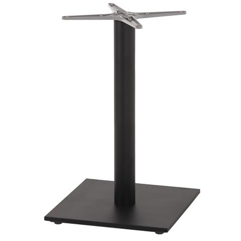 BASE FOR TABLE HM475.20 ALUMINUM GREY-48x48cm CROSS- 45Χ45Χ73Hcm.