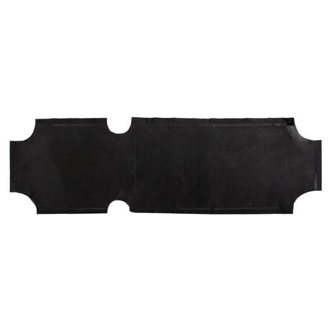 REPLACEMENT TEXTILENE COVER HM5072.90 600gr/m2 2x1 FOR CLASSIC SUNBEDS IN BLACK