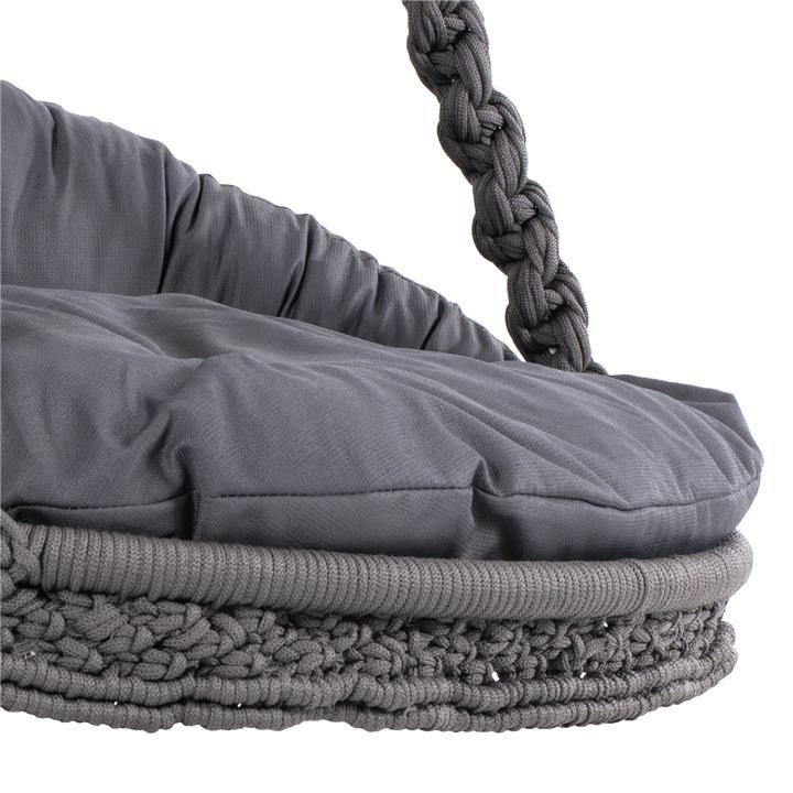 ΚΡΕΜΑΣΤΗ ΦΩΛΙΑ AUGUST ΜΑΚΡΑΜΕ-ΜΕΤΑΛΛΟ ΑΝΘΡΑΚΙ HM5922.10 123x113x145Υεκ.