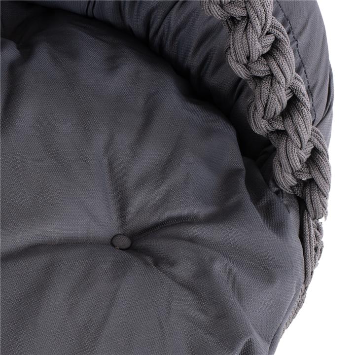 ΚΡΕΜΑΣΤΗ ΦΩΛΙΑ AUGUST ΜΑΚΡΑΜΕ-ΜΕΤΑΛΛΟ ΑΝΘΡΑΚΙ HM5922.10 123x113x145Υεκ.