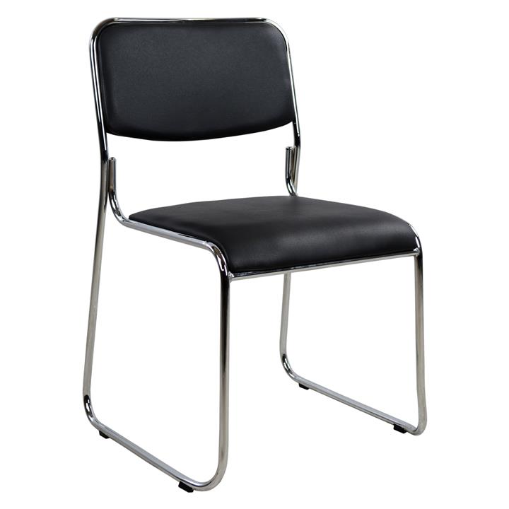 Conference office chair HM1019.01 Black 48,5x51,5x77 cm.
