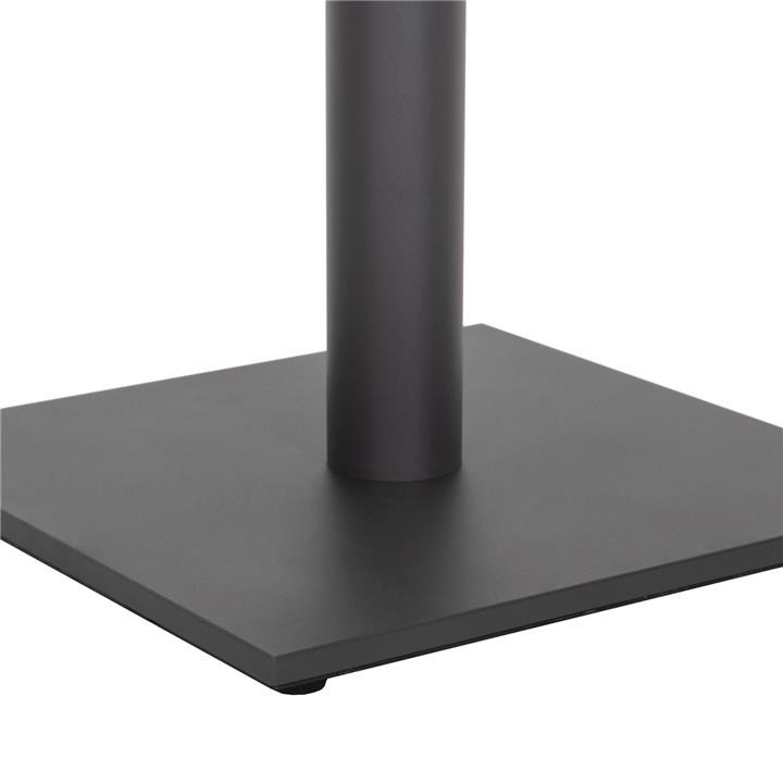 BASE FOR TABLE HM438.20 MATTE GREY METAL WITH HEIGHT ADJUSTERS 45Χ45Χ71.5Hcm.