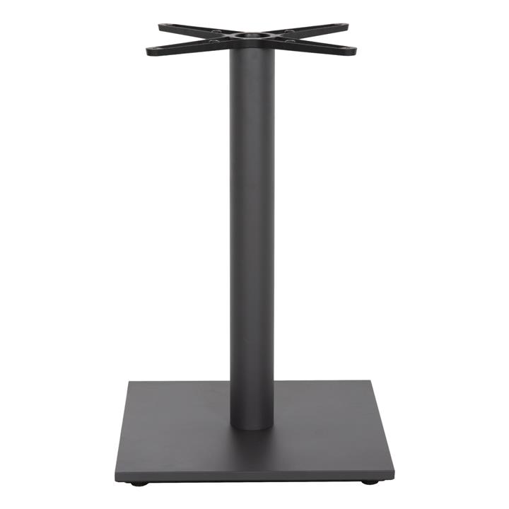 BASE FOR TABLE HM438.20 MATTE GREY METAL WITH HEIGHT ADJUSTERS 45Χ45Χ71.5Hcm.