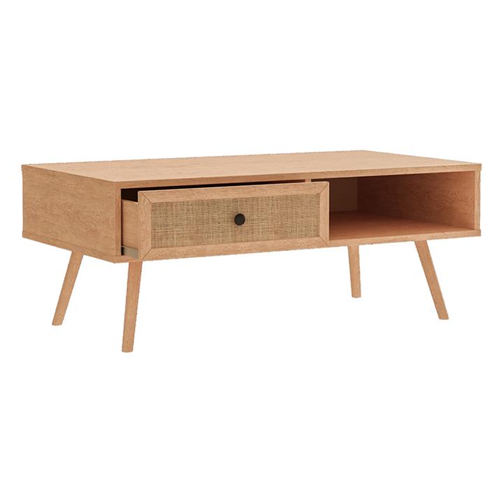 Τραπέζι σαλονιού Oslo pakoworld sonoma 110x59x41,5εκ