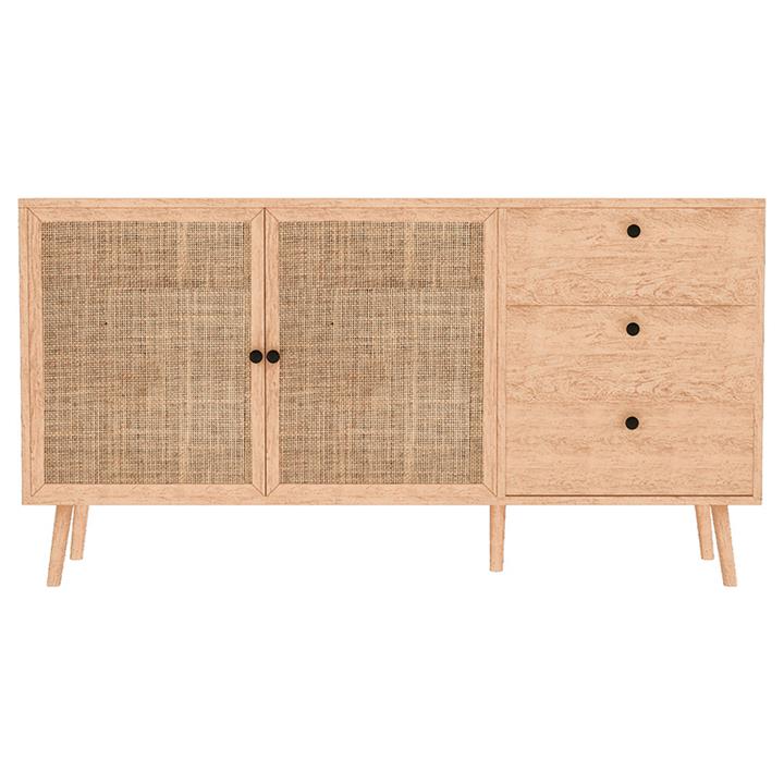 Buffet Oslo pakoworld sonoma 150x39x79cm