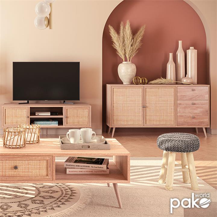Buffet Oslo pakoworld sonoma 150x39x79cm