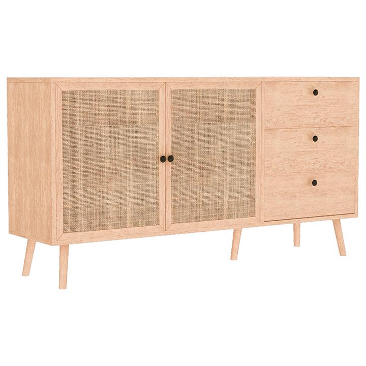 Buffet Oslo pakoworld sonoma 150x39x79cm