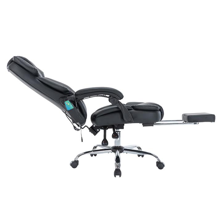 Director's office chair Thrive pakoworld Premium Quality mechanism massage-heated back pu black