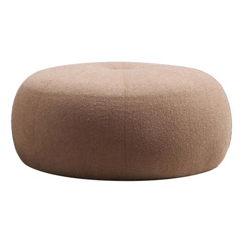 Stool-poof PWF-0564 pakoworld mocha fabric D55x35cm