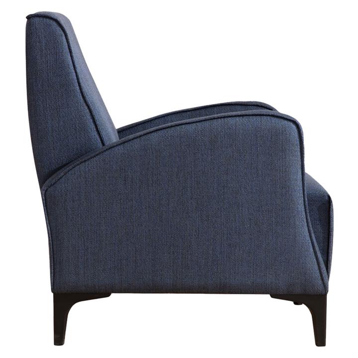 Armchair PWF-0566 pakoworld fabric blue 78x78x87cm