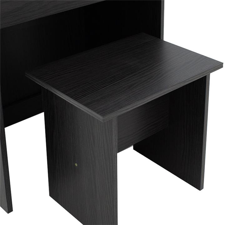 Dressing table with mirror Zelia pakoworld in wenge eo colour