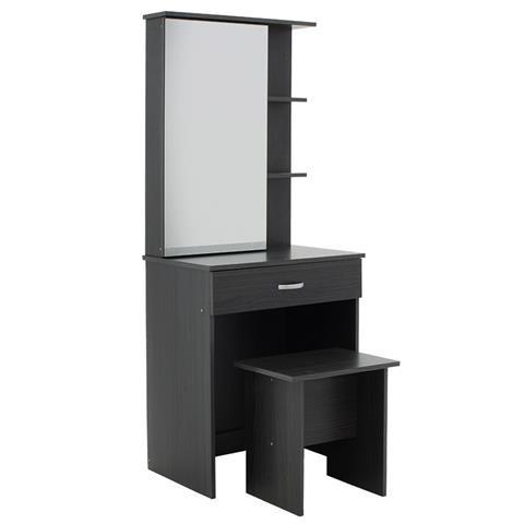 Dressing table with mirror Zelia pakoworld in wenge eo colour