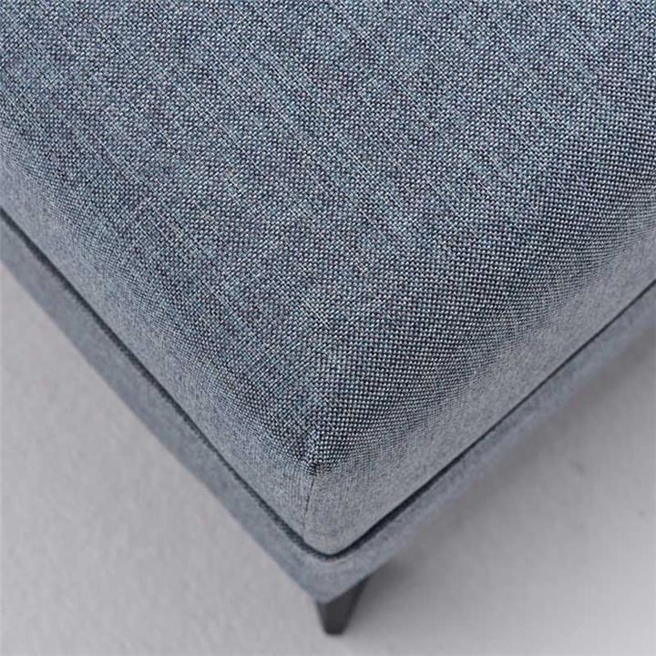 Versatile corner sofa-bed PWF-0536 pakoworld light blue fabric 300x202x78cm