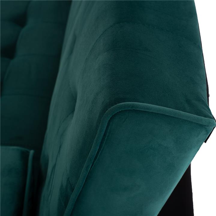 WANDA SOFA BED HM3149.13 WITH GREEN VELVET 188X83X83Y cm.