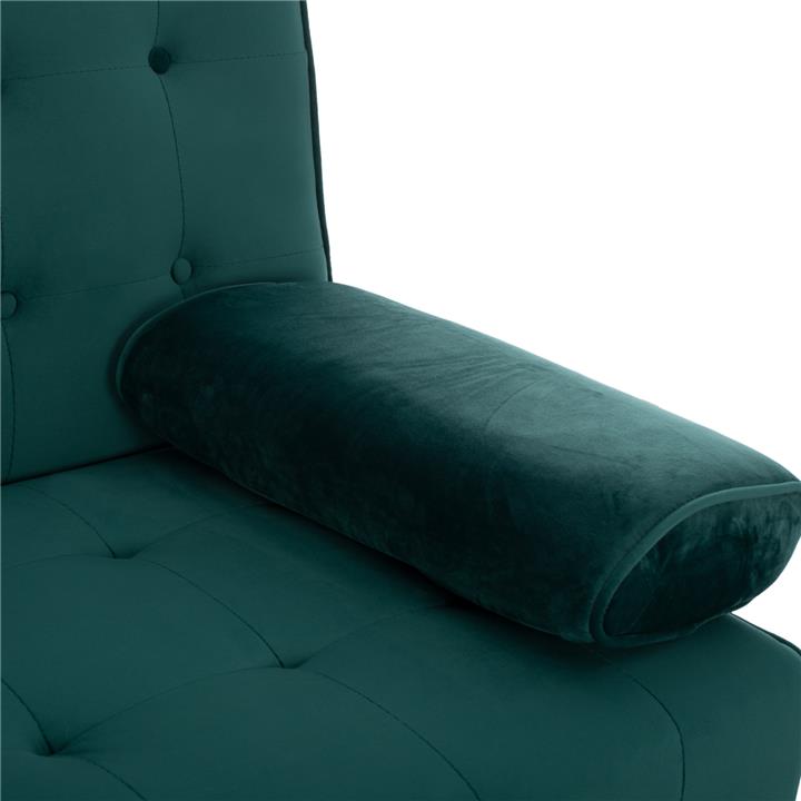 WANDA SOFA BED HM3149.13 WITH GREEN VELVET 188X83X83Y cm.