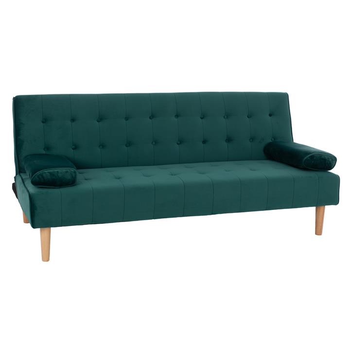WANDA SOFA BED HM3149.13 WITH GREEN VELVET 188X83X83Y cm.