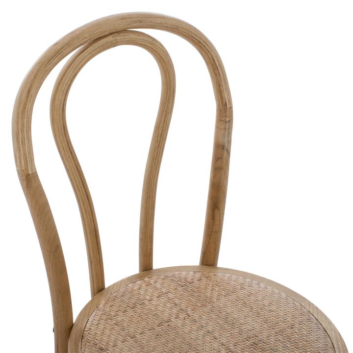 CHAIR MONTREAL VIENNA-STYLE BEECH WOOD HM8914.25 IN DARK HONEY COLOR