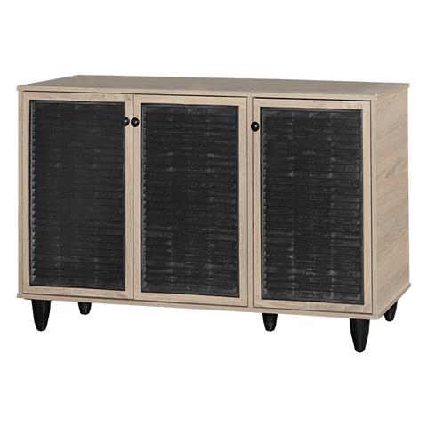 Shoe cabinet Ronan pakoworld natural aso 105x35x.66cm