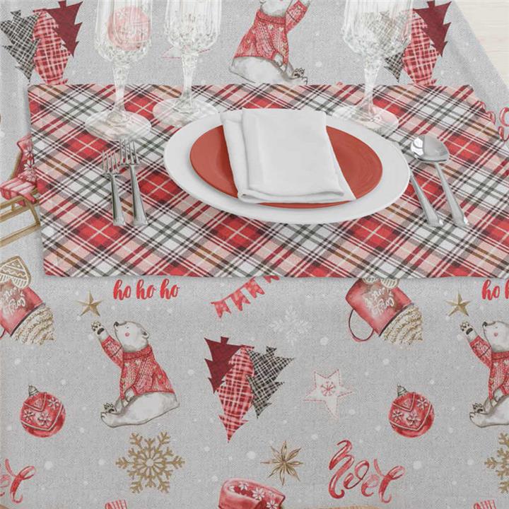 Τραπεζομάντηλο Χριστουγεννιάτικο Noel 140 x 180