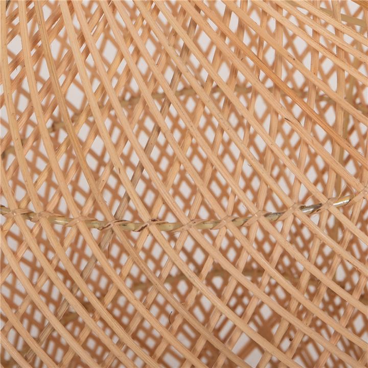 CEILING PENDANT LAMP HM7882 RATTAN IN NATURAL COLOR Φ49x62Hcm.