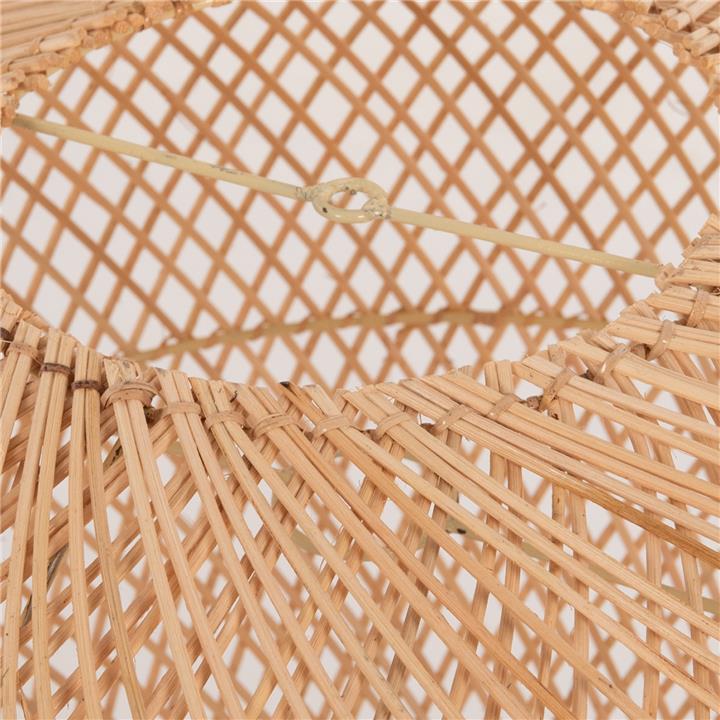 CEILING PENDANT LAMP HM7882 RATTAN IN NATURAL COLOR Φ49x62Hcm.