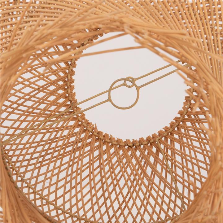 CEILING PENDANT LAMP HM7882 RATTAN IN NATURAL COLOR Φ49x62Hcm.