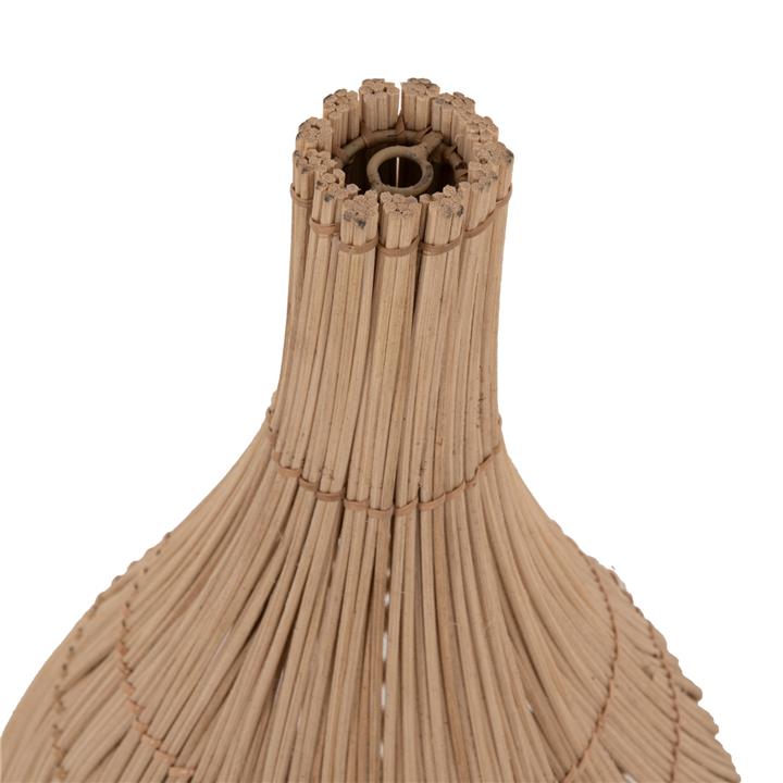 CEILING PENDANT LAMP HM7883 NATURAL RATTAN IN NATURAL COLOR Φ34,5x83Hcm.
