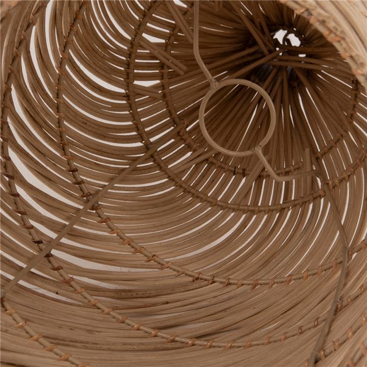 CEILING PENDANT LAMP HM7883 NATURAL RATTAN IN NATURAL COLOR Φ34,5x83Hcm.