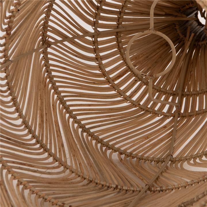 ΦΩΤΙΣΤΙΚΟ ΟΡΟΦΗΣ HM7886 ΚΡΕΜΑΣΤΟ ΑΠΟ RATTAN ΣΕ ΦΥΣΙΚΟ ΧΡΩΜΑ Φ34,5x83Yεκ.