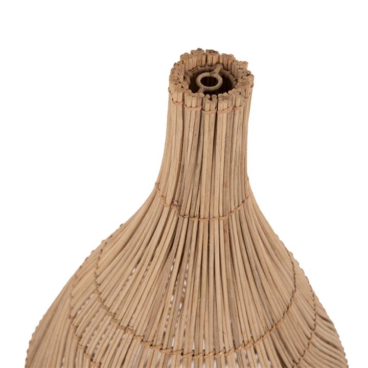 CEILING PENDANT LAMP ΗΜ7887 NATURAL RATTAN IN NATURAL COLOR Φ28x68,5Hcm.