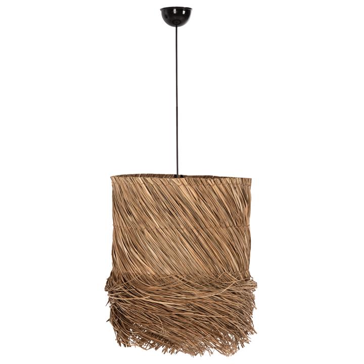 CEILING PENDANT LAMP HM7821 SEAGRASS IN NATURAL COLOR Φ32x45-140Hcm.