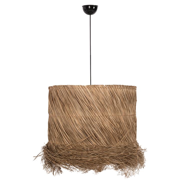 CEILING PENDANT LAMP HM7822 SEAGRASS IN NATURAL COLOR Φ51x55-150Hcm.