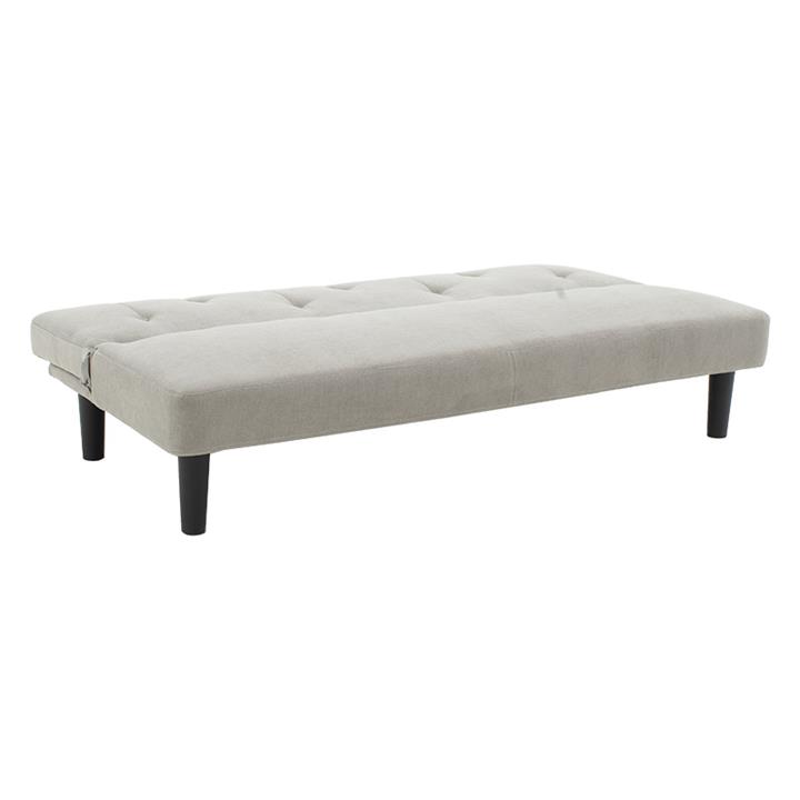 2 seater sofa-bed Breathe pakoworld fabric grey 167x77x73 cm