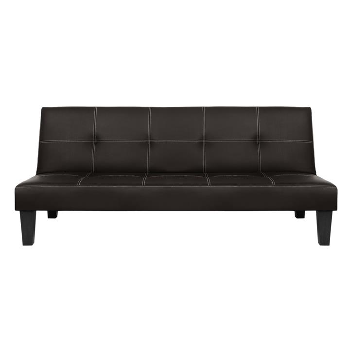 ΚΑΝΑΠΕΣ ΚΡΕΒΑΤΙ 3Θ HM3002.04 ΚΑΦΕ PU ΜΕ ΓΑΖΙΑ 186x90x82