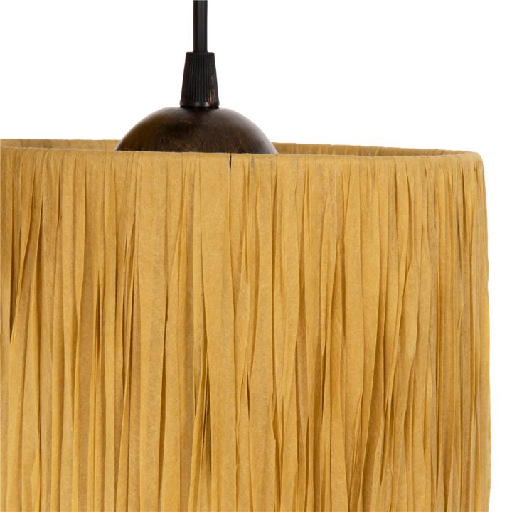 CEILING PENDANT 3-LIGHT HM7948.05 BEIGE-BRONZE Φ30x70Hcm.